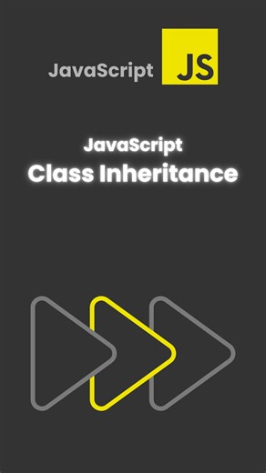 JavaScript Class Inheritance This lesson explains how classes reuse and extend behavior through inheritance, how parent constructors are initialized with super, and how child classes build on existing logic. Follow for more web dev tips & tech explainers! #script_ish #JavaScript #OOP #Classes #JS #Inheritance #shortsfeed #TechTok #frontend #webdesign #webdevelopment #Programming #FrontendDevelopment #TechTutorial #JavaScriptTips #WebDevCommunity #JavaScriptForBeginners | 𝚂𝚌𝚛𝚒𝚙𝚝𝚒𝚜𝚑