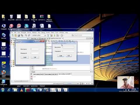 Java Swing Tutorial 4 - FlowLayout Manager
