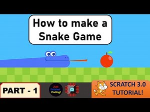 How to make a Snake Game in Scratch 3.0! - Part 1 | Easy, Simple, Beginner Scratch Tutorial