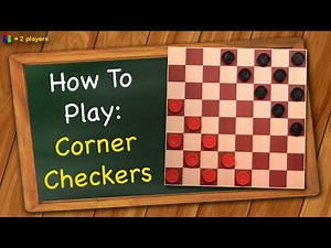 How to play Corner Checkers