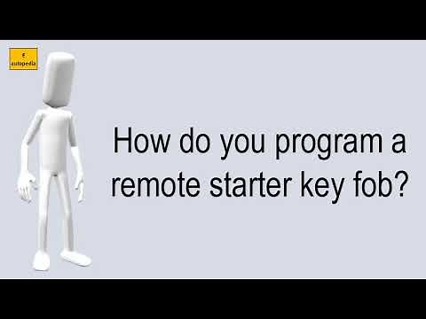 How Do You Program A Remote Starter Key Fob?