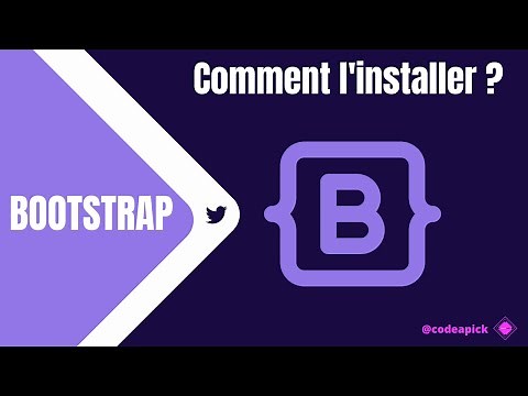 Comment installer (CDN) Bootstrap ?