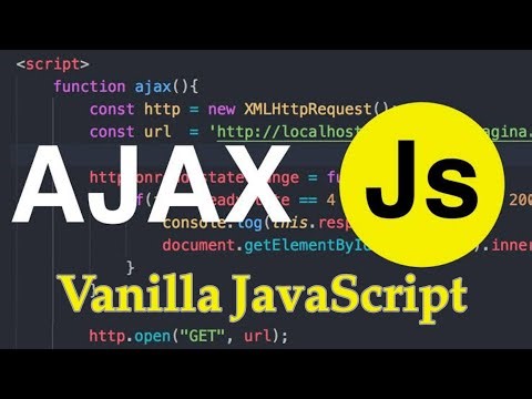 1- Ajax JavaScript | طريقة عمل