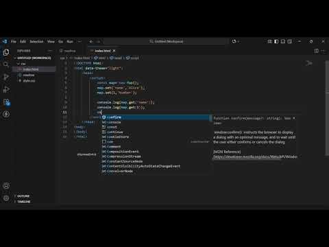 What is the purpose of using new Map() in JavaScript?