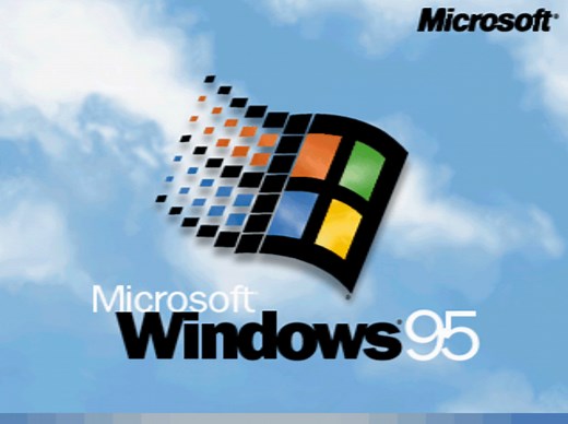 Microsoft Windows 95: First Retail Release
