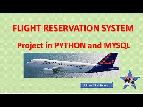 FLIGHT RESERVATION SYSTEM Project in PYTHON with MYSQL - Project on FLIGHT RESERVATION SYSTEM