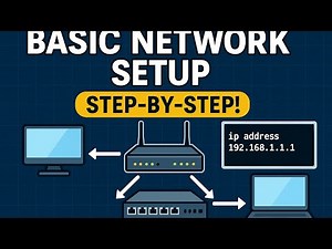 How to Set Up a Basic Network from Scratch | Step-by-Step Tutorial for Beginners