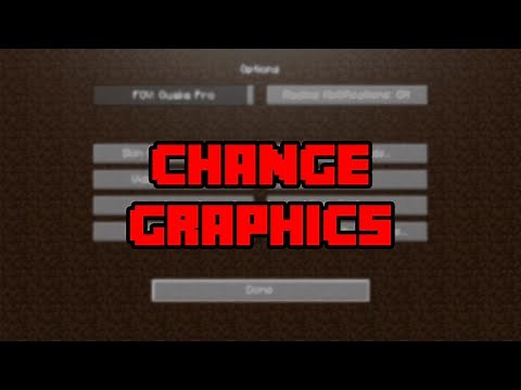 How To Change Graphics In Minecraft! - How To Switch Your Minecraft Graphics (Fancy/Fabulous/Fast)!