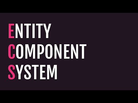 Entity Component System (ECS) - Definition and Simple Implementation