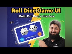Roll Dice Game 🎲 | UI Creation with HTML, CSS