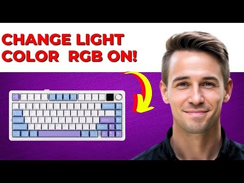 How To Change Light Color RGB on Aula F75 Keyboard (Quick Guide)