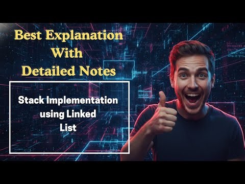 [266] Stack Implementation using Linked List (Data Structures & Algorithms)
