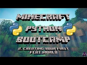 Minecraft Python Bootcamp - Generating your first flat world