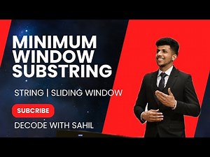 Minimum Window Substring - LeetCode Solution in Java | Optimized Approach Explained | Blind 75