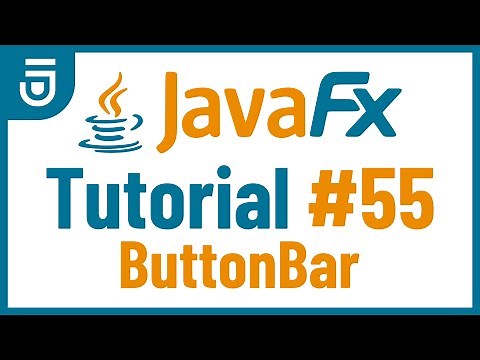 ButtonBar | JavaFX GUI Tutorial for Beginners