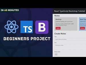 Learn React TypeScript & Bootstrap with one Project | React TypeScript Tutorial for Beginners