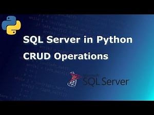 SQL Server in Python | CRUD Operation