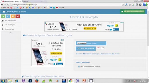 Decompile APK to Source Code in Single Click