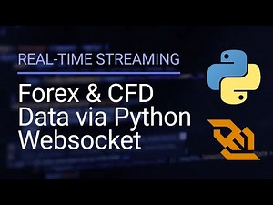 Streaming Forex Data with Python | Your first WebSocket | Try For Free