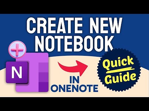 How to Create a New Notebook in OneNote (Step by Step)