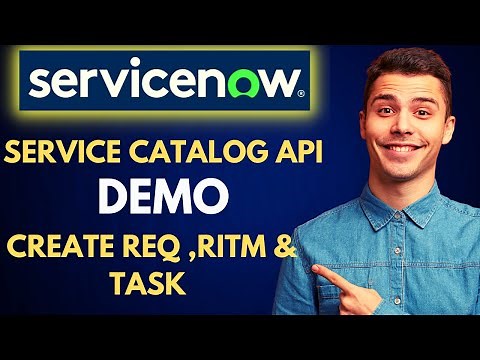 REST Integration - Create RITM From REST API Explorer ServiceNow