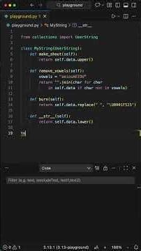 Use UserString for String Manipulation