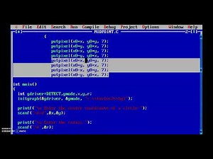 C Program on Midpoint Circle Drawing Algorithm | Computer Graphics