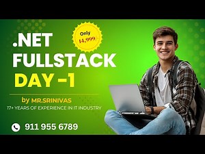 NET Full Stack Developer Roadmap | Dot Net Full Stack Course | By Srinivas | Ameerpet Technologies