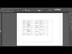 InDesign JavaScript by LFCorullón | Remove empty rows/columns
