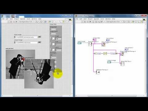 NI LabVIEW: Basic image handling techniques