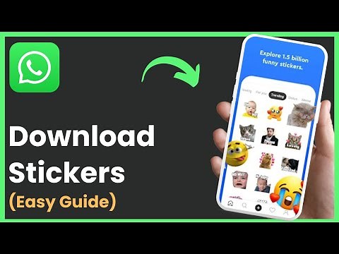 How To Download Stickers For WhatsApp !