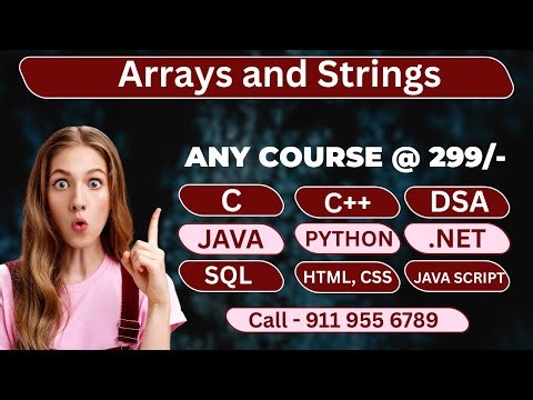 C Language Tutorial | Arrays and Strings in C | Ameerpet Technologies | By Srinivas