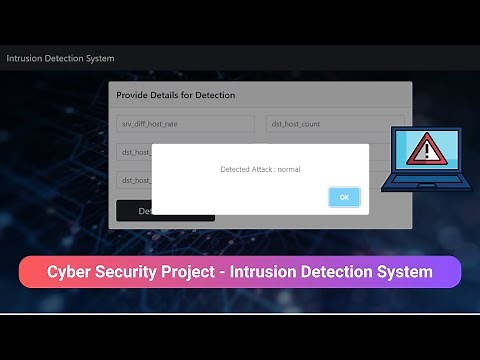 Cyber Security Project | Intrusion Detection System | Final Year Project