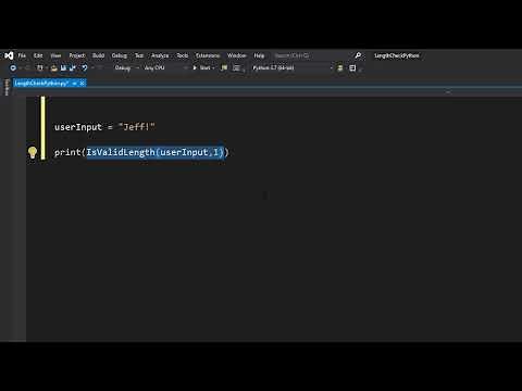Python Validation: Length Check Tutorial (Part 1)