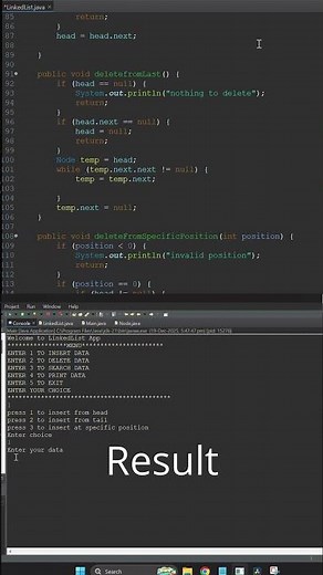 LinkedList.java || LinkedList Class in Java Explained (With Output!)