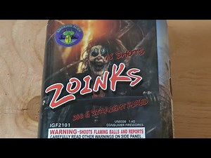 Zoinks 16s 200g cake by Smoking Alien