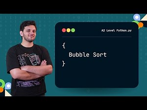 Bubble Sort in Python | A Level Computer Science 9618 Paper 4