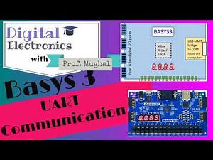 #15 Part 1: UART-TxD Serial Communication using an FPGA Board | Verilog ➟ Step-by-Step Instructions