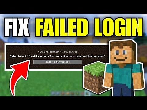 How To Fix Minecraft Failed To Login Invalid Session (Try Restarting Your Game)