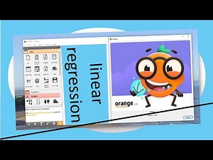 Linear Regression Evaluation | Analysis using Orange