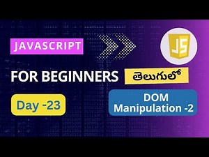 Add styles in JavaScript | get or set attributes in JavaScript | JavaScript dom | DOM manipulation
