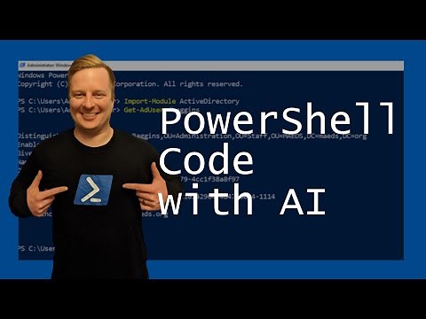 Making PowerShell Code with AI Using Github Copilot