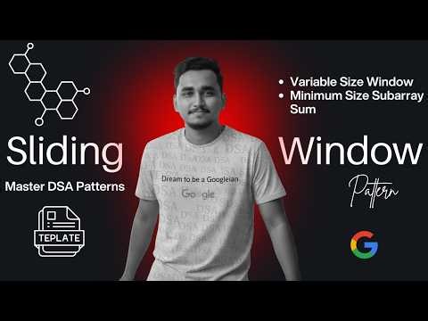 Episode 10: Sliding Window Pattern for Beginners | Minimum Size Subarray Sum