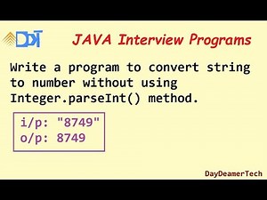 convert string into integer without using Integer.parseInt() method in java and valueOf