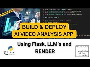 Build & Deploy a Flask Backend with AI: Low-Code Tutorial