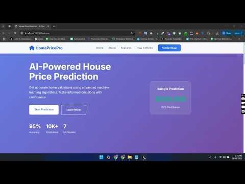 House Price Prediction AI 🏡 | Python ML Project with Flask | Final Year Project with Source Code