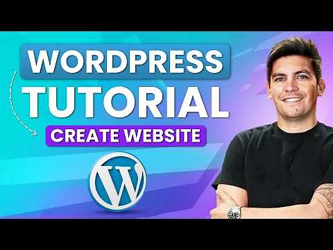 WordPress Tutorial For Beginners 2026 – Build a Website Like a Pro!