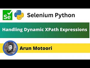 Handling Dynamic XPath Expressions in Selenium Python (Selenium Python)