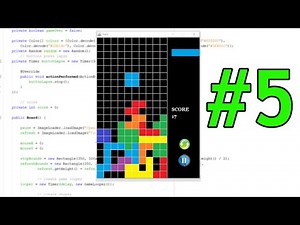 Tetris Game On Java Tutorial - Part 5