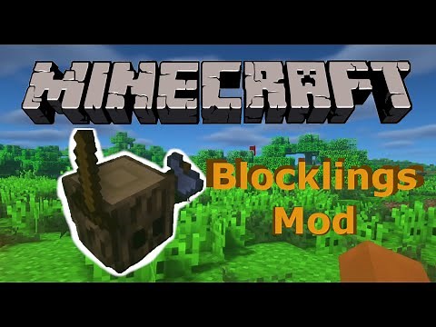 The Best Minecraft Companion - Minecraft Blocklings Mod [Ep. 1]